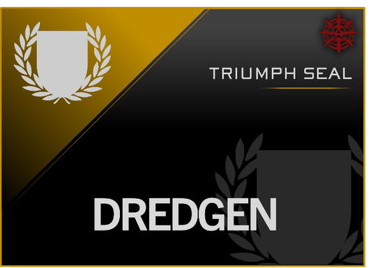 Dredgen Triumph Seal - Master Carries