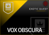 Vox Obscura - Master Carries