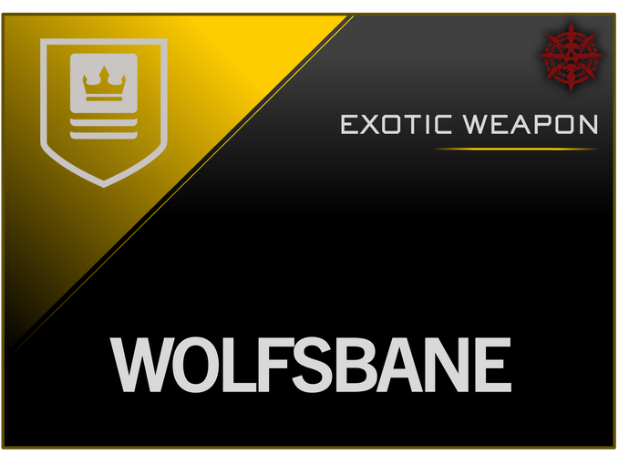 Wolfsbane Axe Exotic & Catalysts - Master Carries