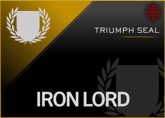 Iron Lord Triumph Seal - Master Carries