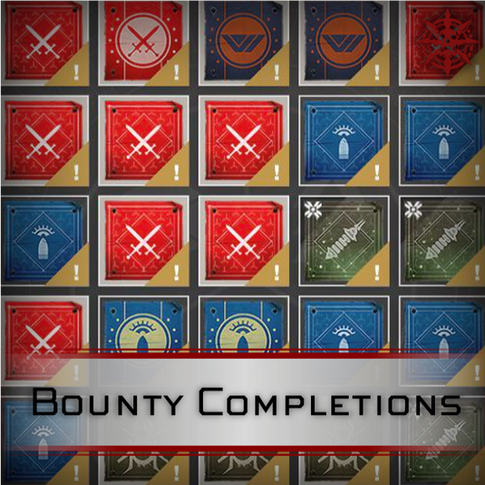 Bounty Completions & Bundles - Destiny 2 - Resources Emblems Loot Tokens - help for vanguard and crucible - Master Carries